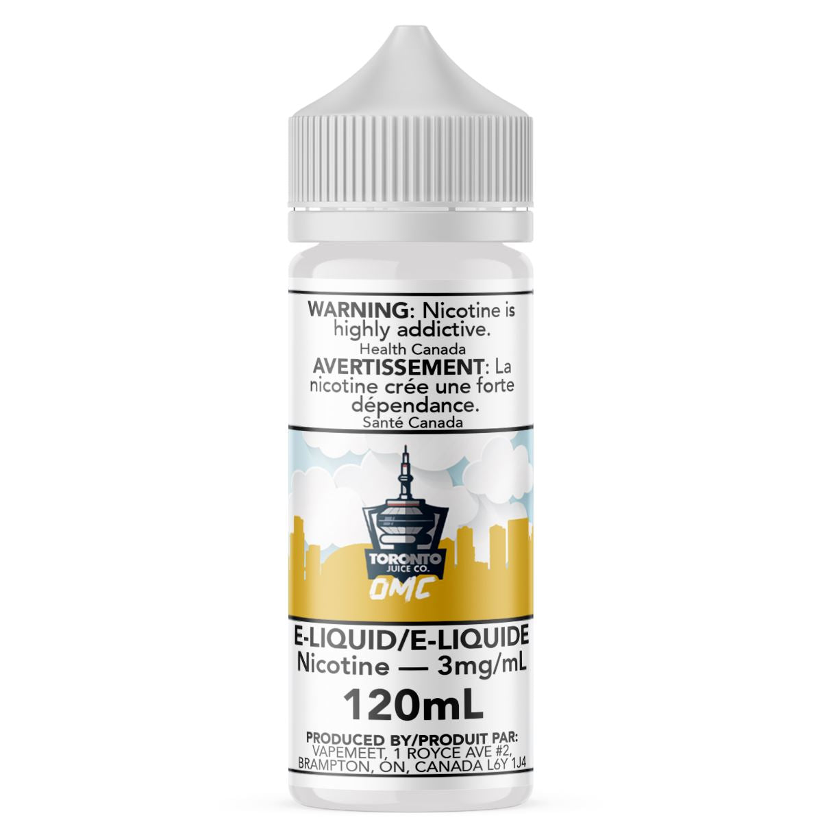 Toronto Juice Co. - OMC E-Liquid Toronto Juice Co. 120mL 0 mg/mL 