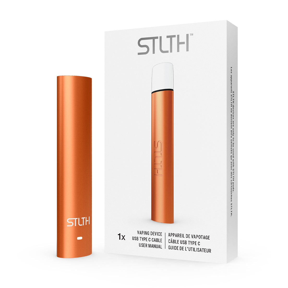 STLTH - Type-C Device Pod System STLTH Orange Metal (Limited Edition) 