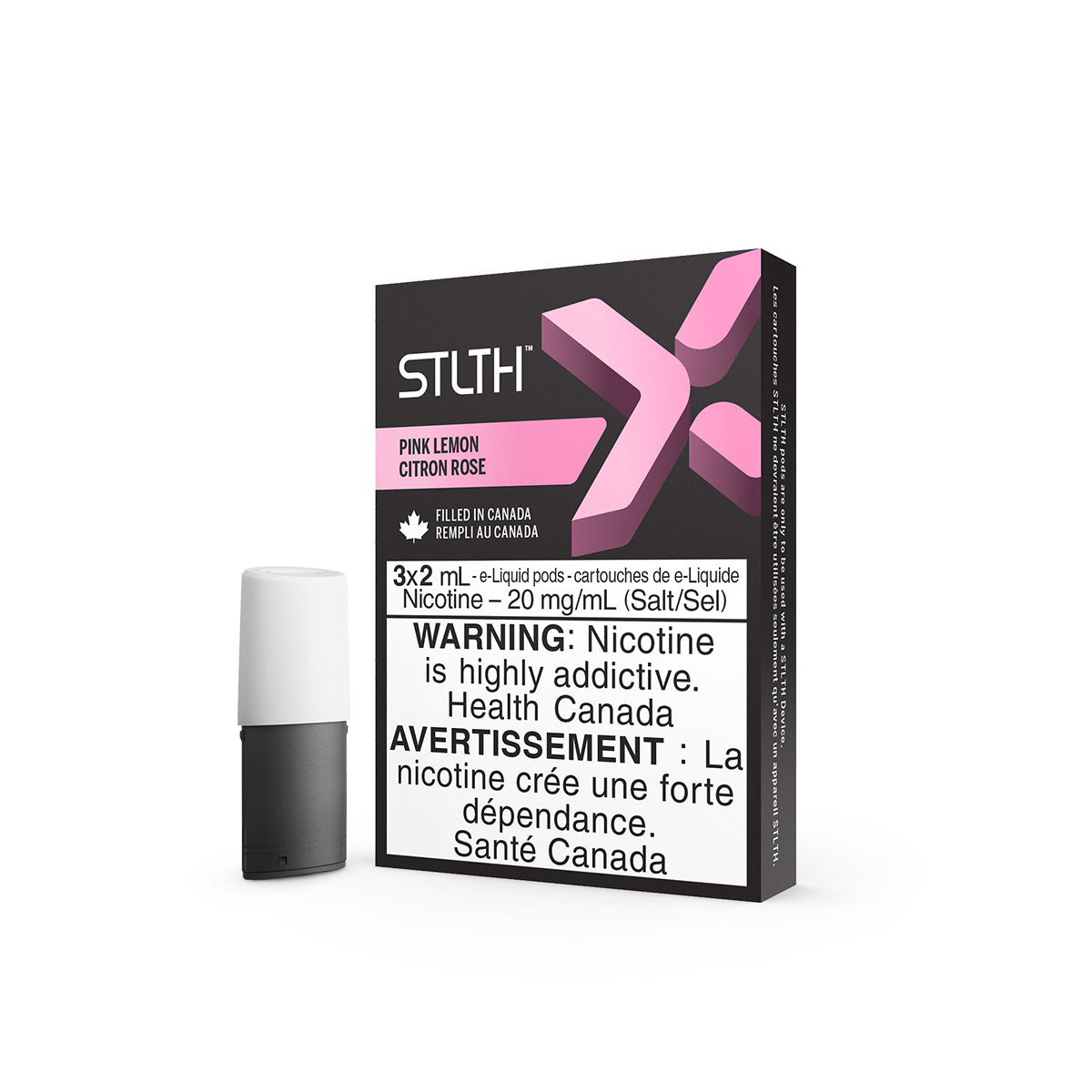 STLTH - Pink Lemon Pods (STLTH X) Pre-filled Pod STLTH 