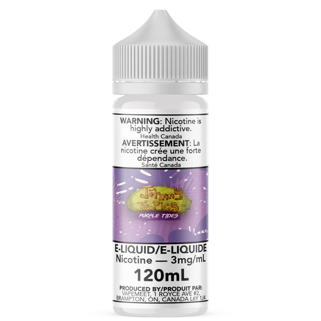 Johnny Tropics - Purple Tides E-Liquid Johnny Tropics 120mL 0 mg/mL 