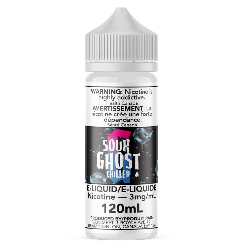 Ghosted - Sour Ghost Chilled E-Liquid Ghosted 120mL 0 mg/mL 