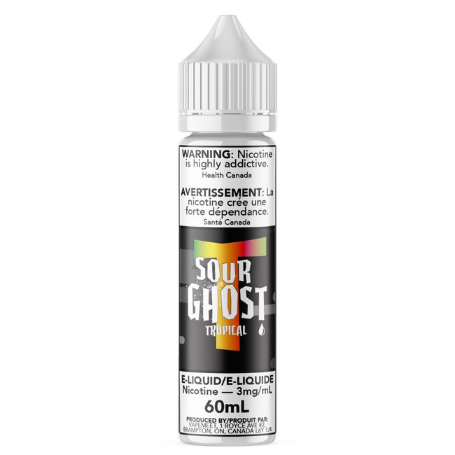 Ghosted - Sour Ghost Tropical E-Liquid Ghosted 60mL 0 mg/mL 