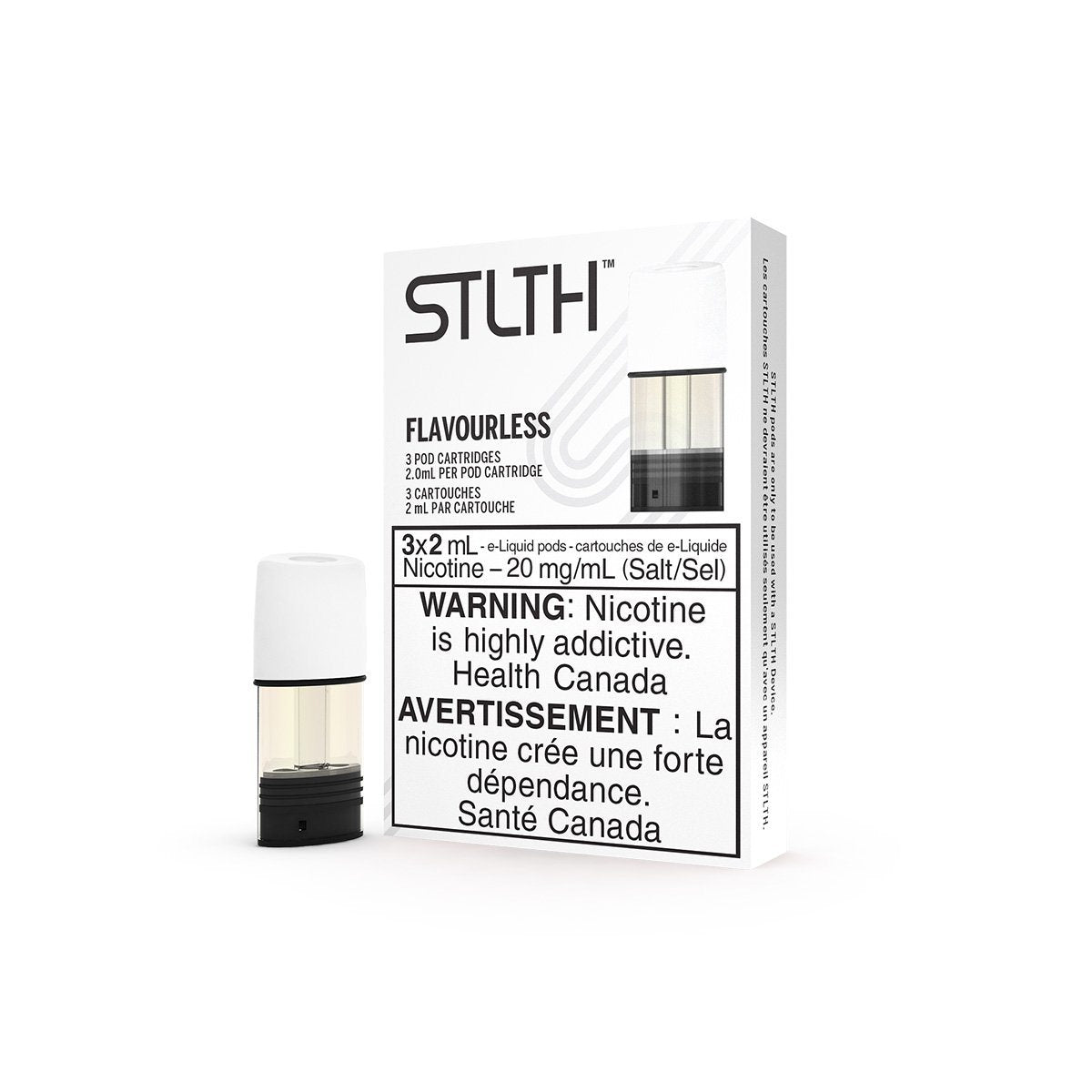 STLTH - Flavourless Pre-filled Pod STLTH 50mg/mL 