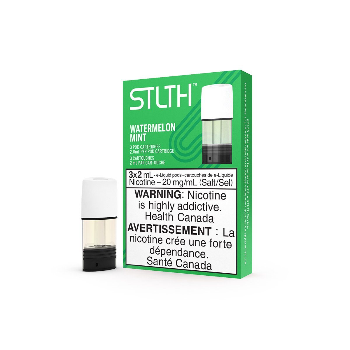 STLTH - Watermelon Mint Pods Pre-filled Pod STLTH 20mg/mL 