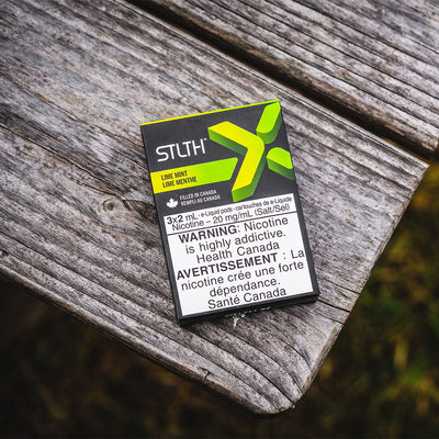 STLTH X Lime Mint Vape Pods Pre-filled Pod STLTH 