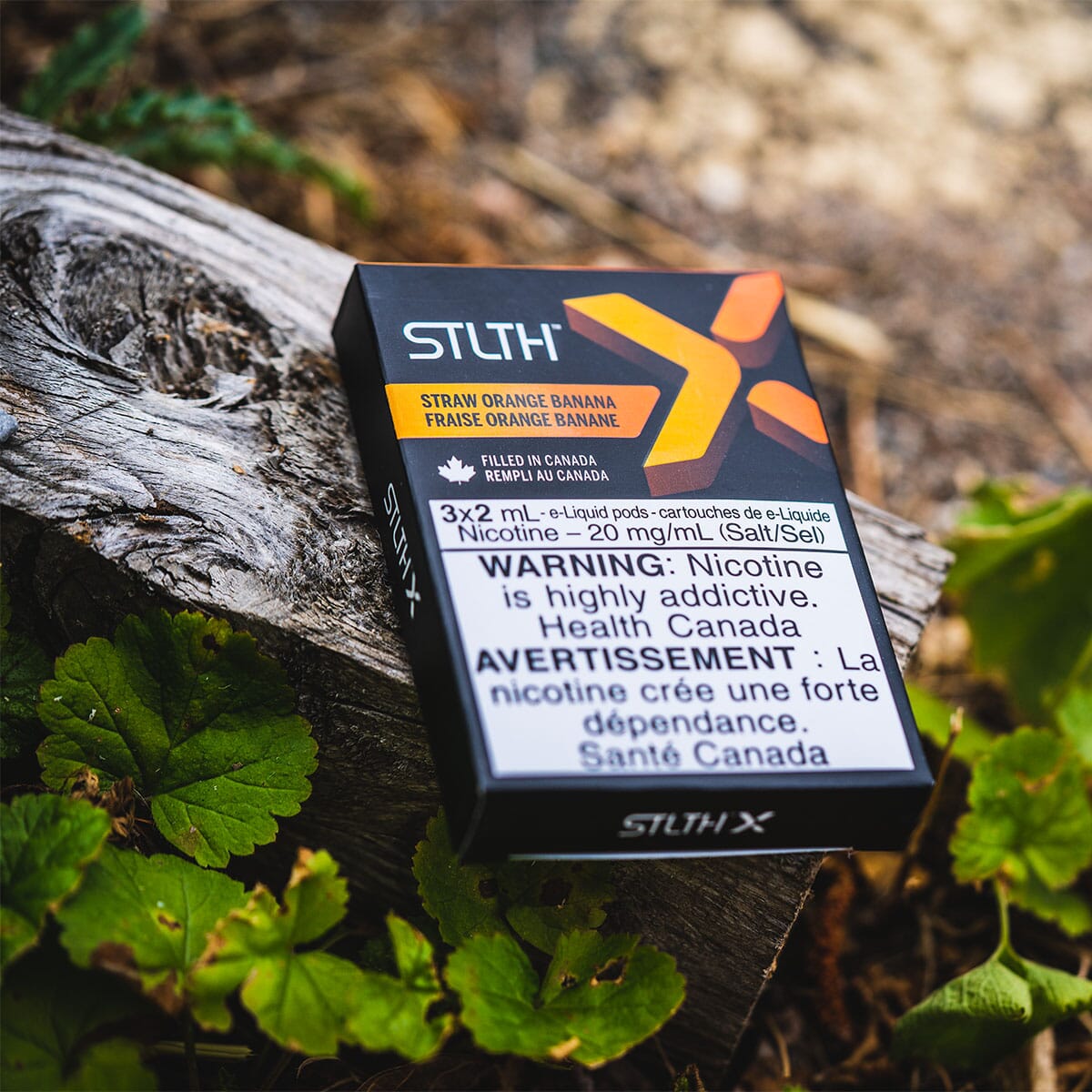 STLTH X Straw Orange Banana Vape Pods Pre-filled Pod STLTH 