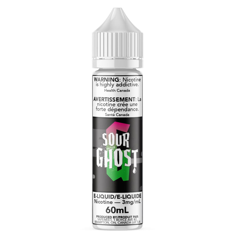 Ghosted - Sour Ghost E-Liquid Ghosted 60mL 0 mg/mL 