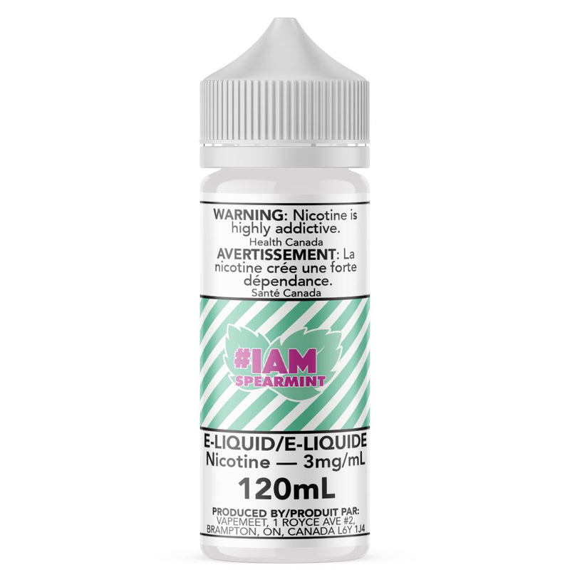#IAM - Spearmint E-Liquid #IAM 120mL 0 mg/mL 