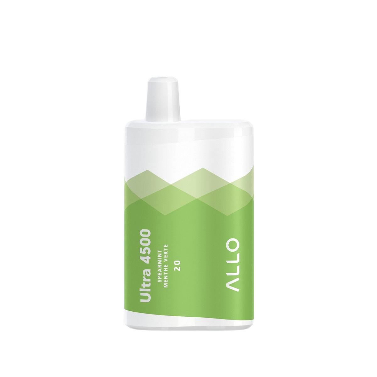 Allo Ultra 4500 - Spearmint Disposable Allo Ultra 20mg/mL 