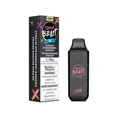 Flavour Beast - STR8 Up Strawberry Banana Iced Disposable Flavour Beast 