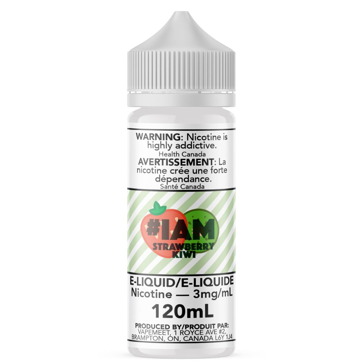 #IAM - Strawberry Kiwi E-Liquid #IAM 120mL 0 mg/mL 
