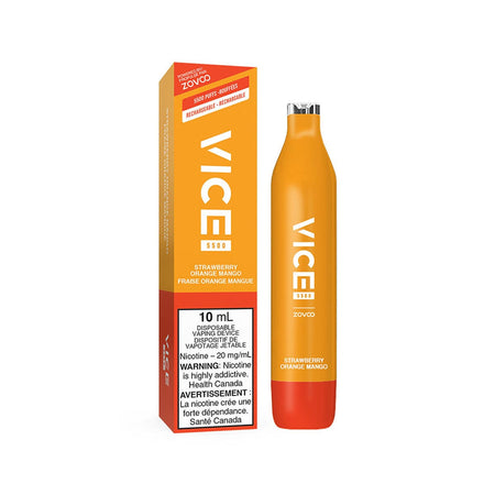 Vice 5500 Strawberry Orange Mango Disposable Vape Pen Disposable Vice 20mg/mL 