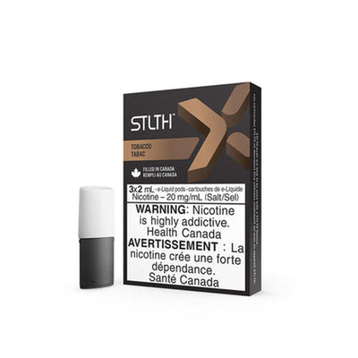STLTH - Tobacco Pods (STLTH X) Pre-filled Pod STLTH 20mg/mL 